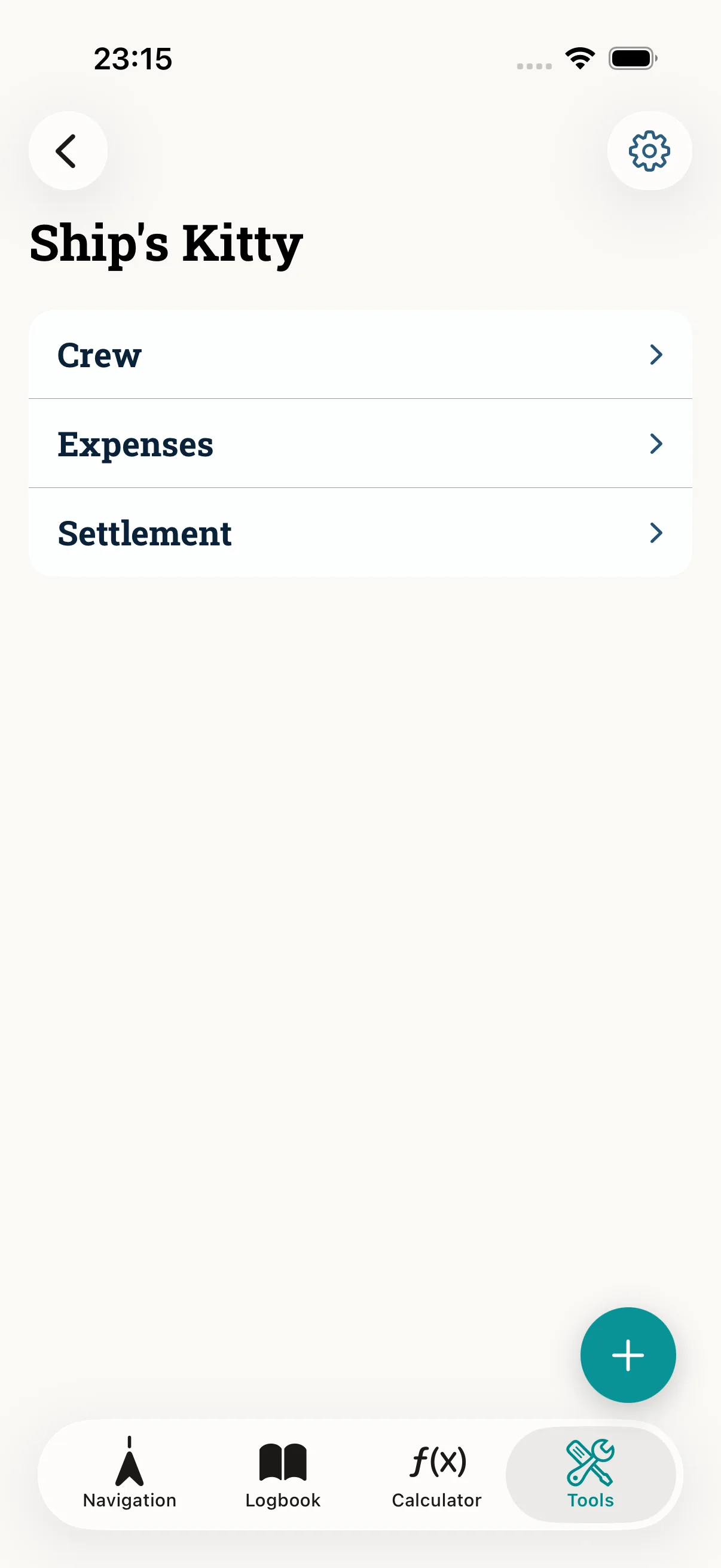 NauticCalc app screenshot