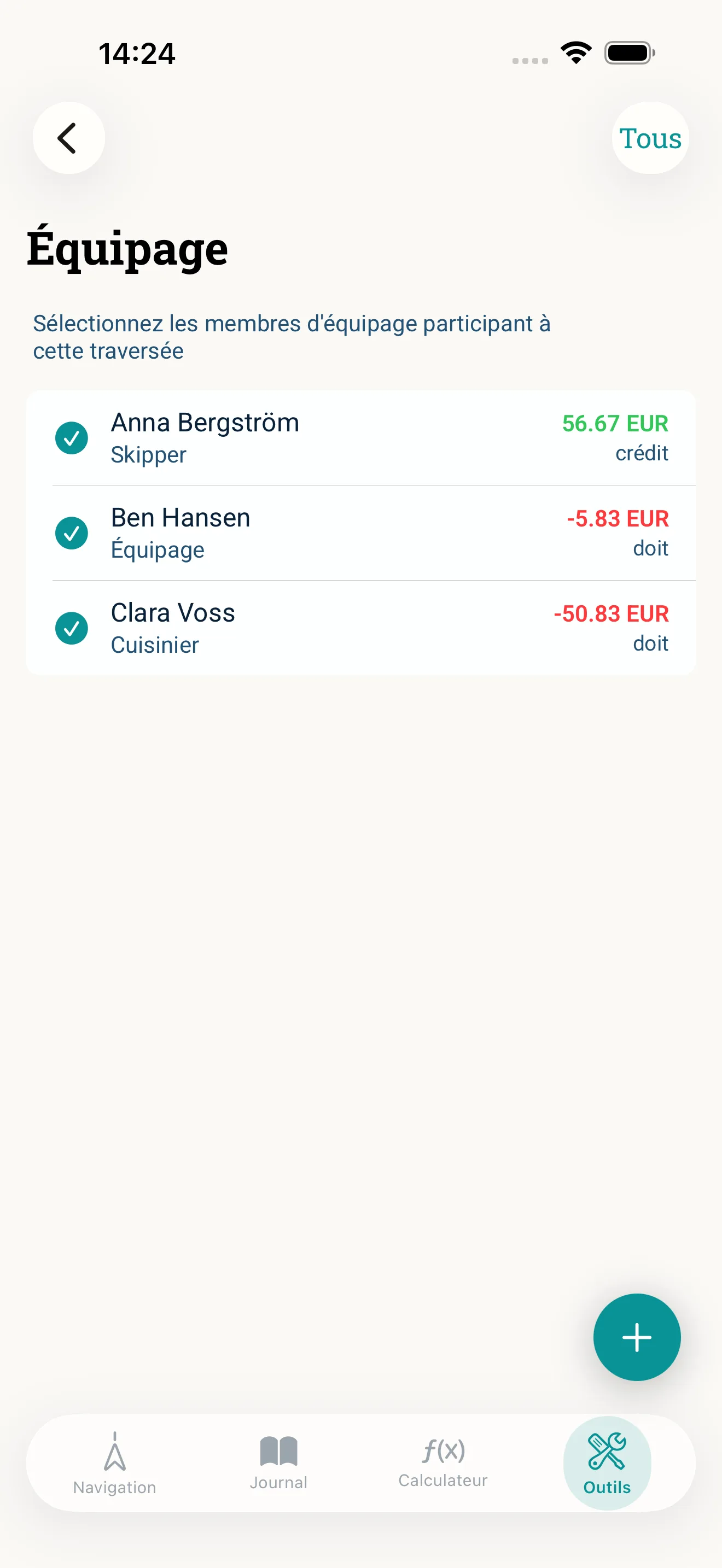 À quoi ça ressemble dans l’app
