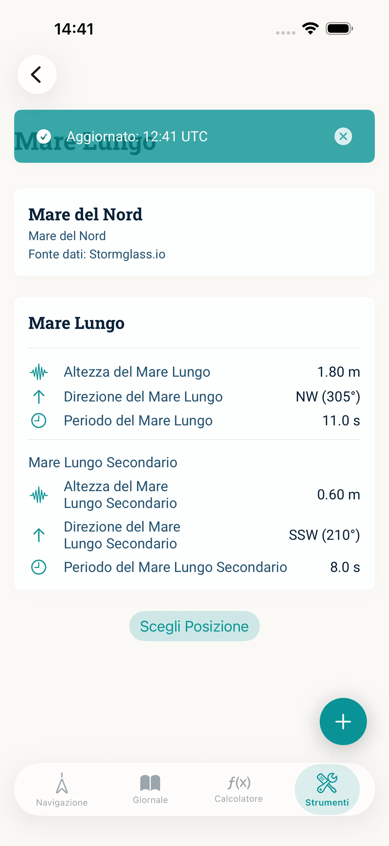 Come appare nell’app