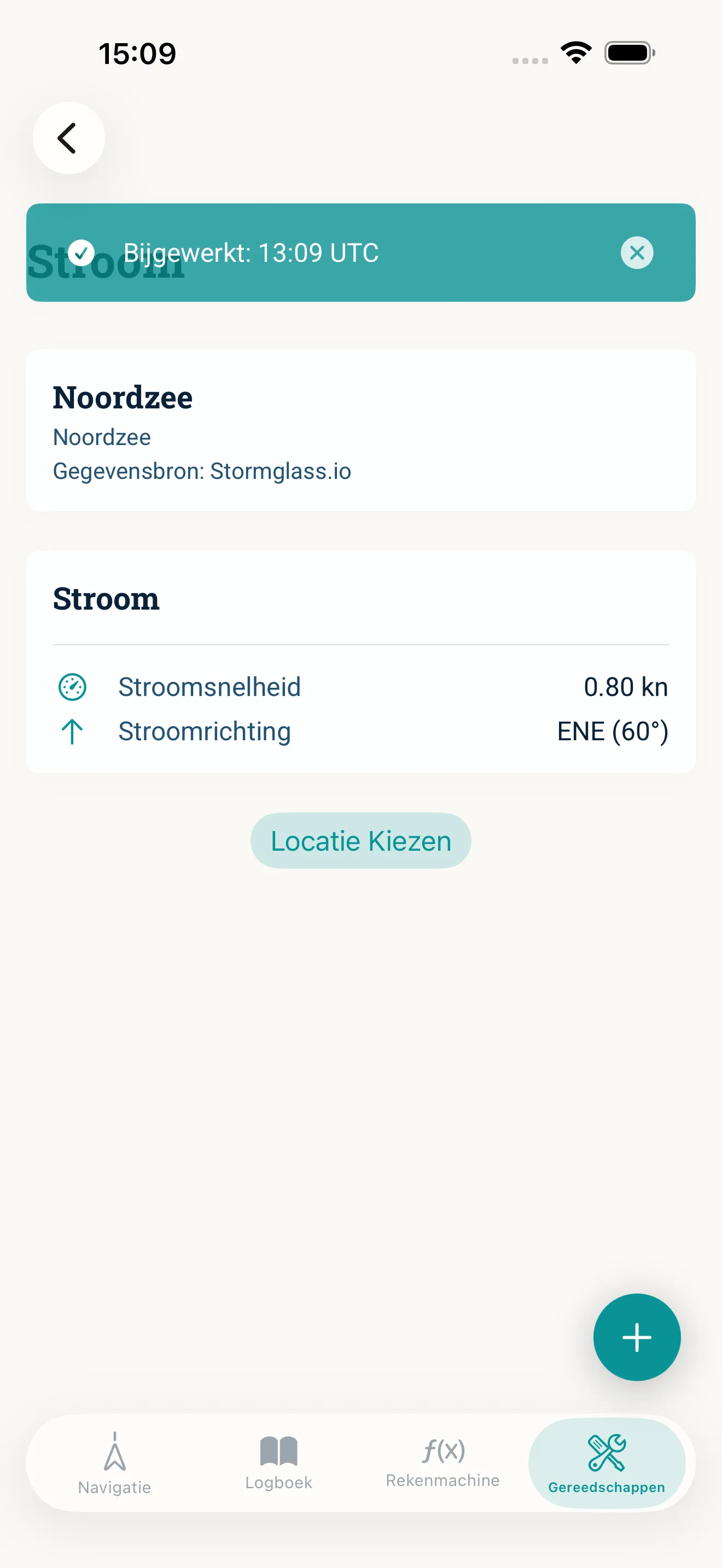 Zo ziet het eruit in de app
