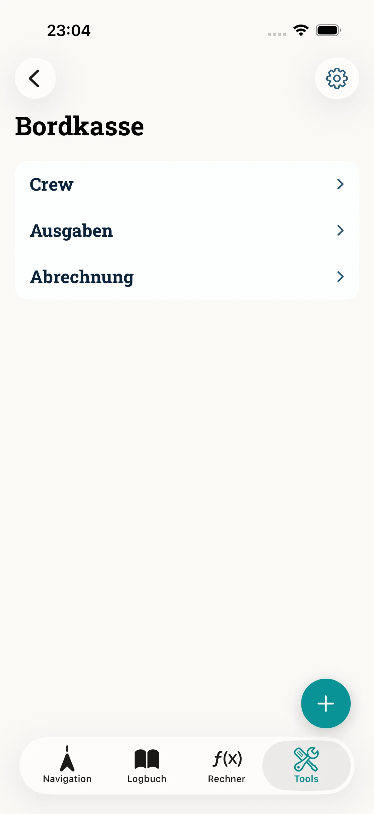 NauticCalc App-Screenshot