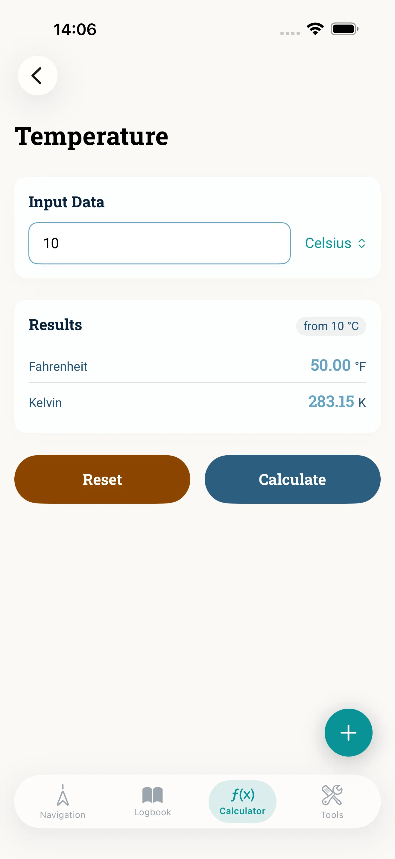 How it looks in the app
