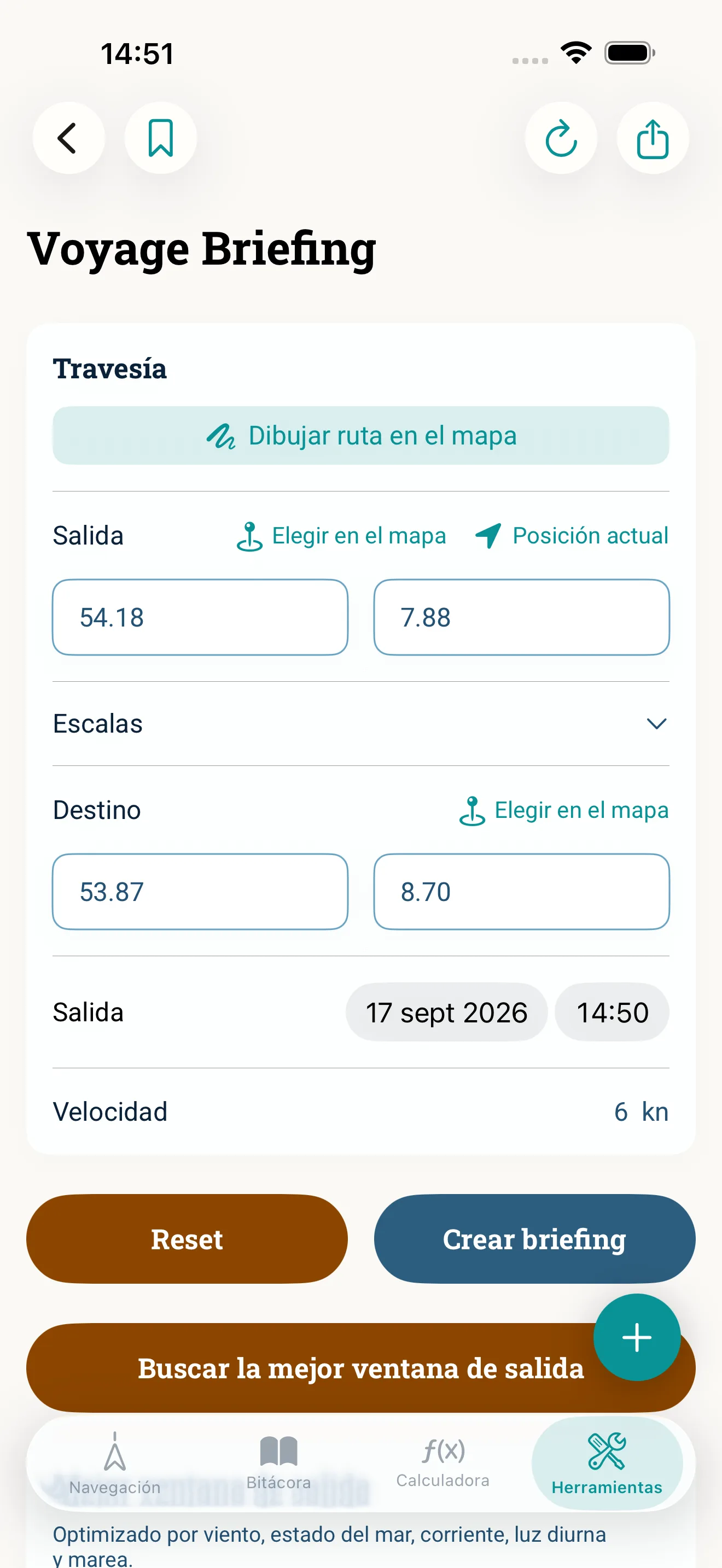 Así se ve en la app