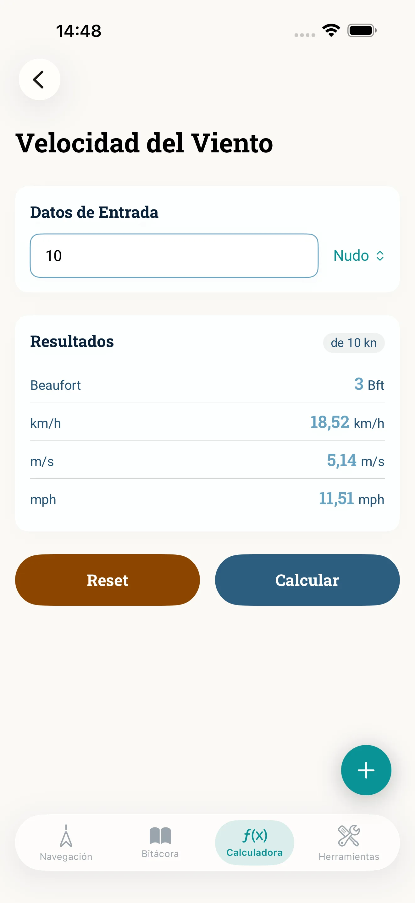 Así se ve en la app