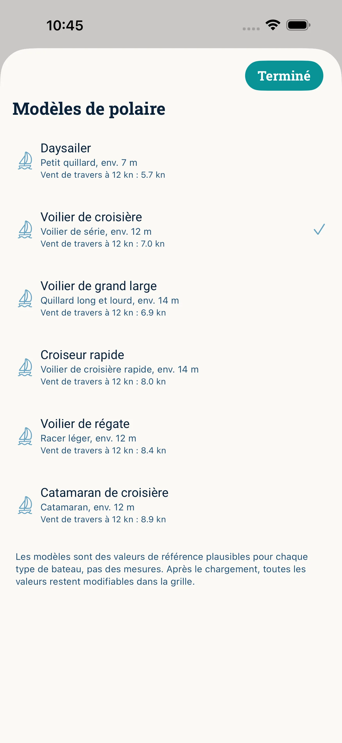 À quoi ça ressemble dans l’app