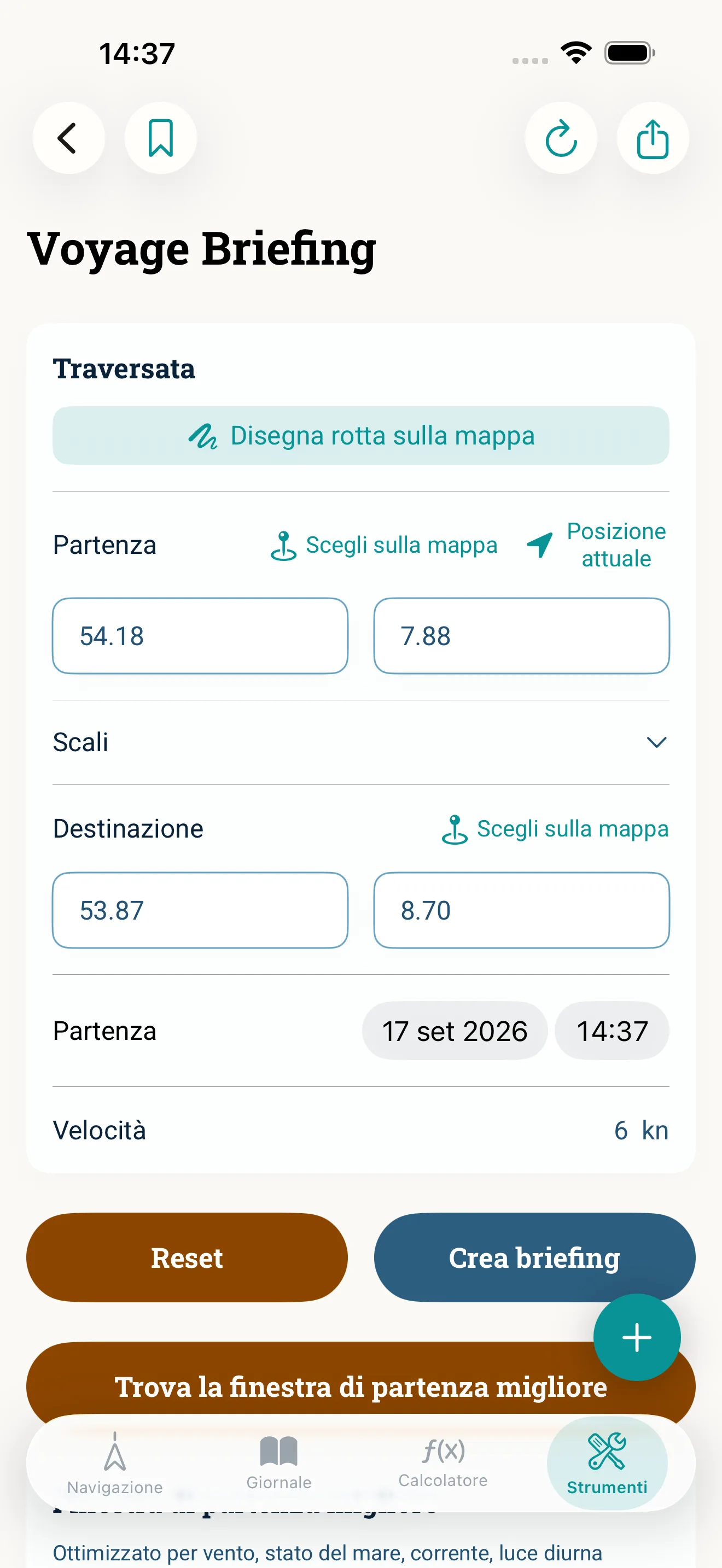 Come appare nell’app