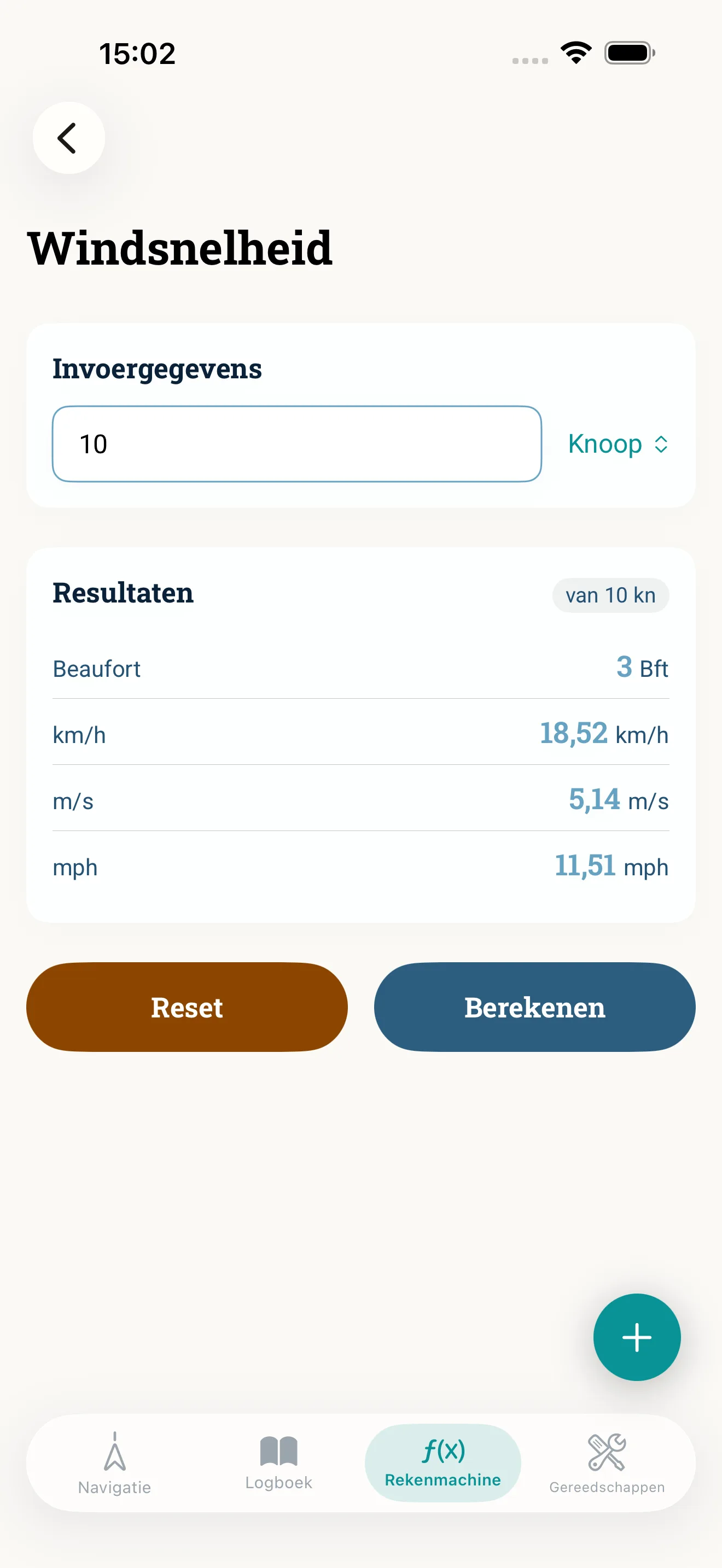Zo ziet het eruit in de app