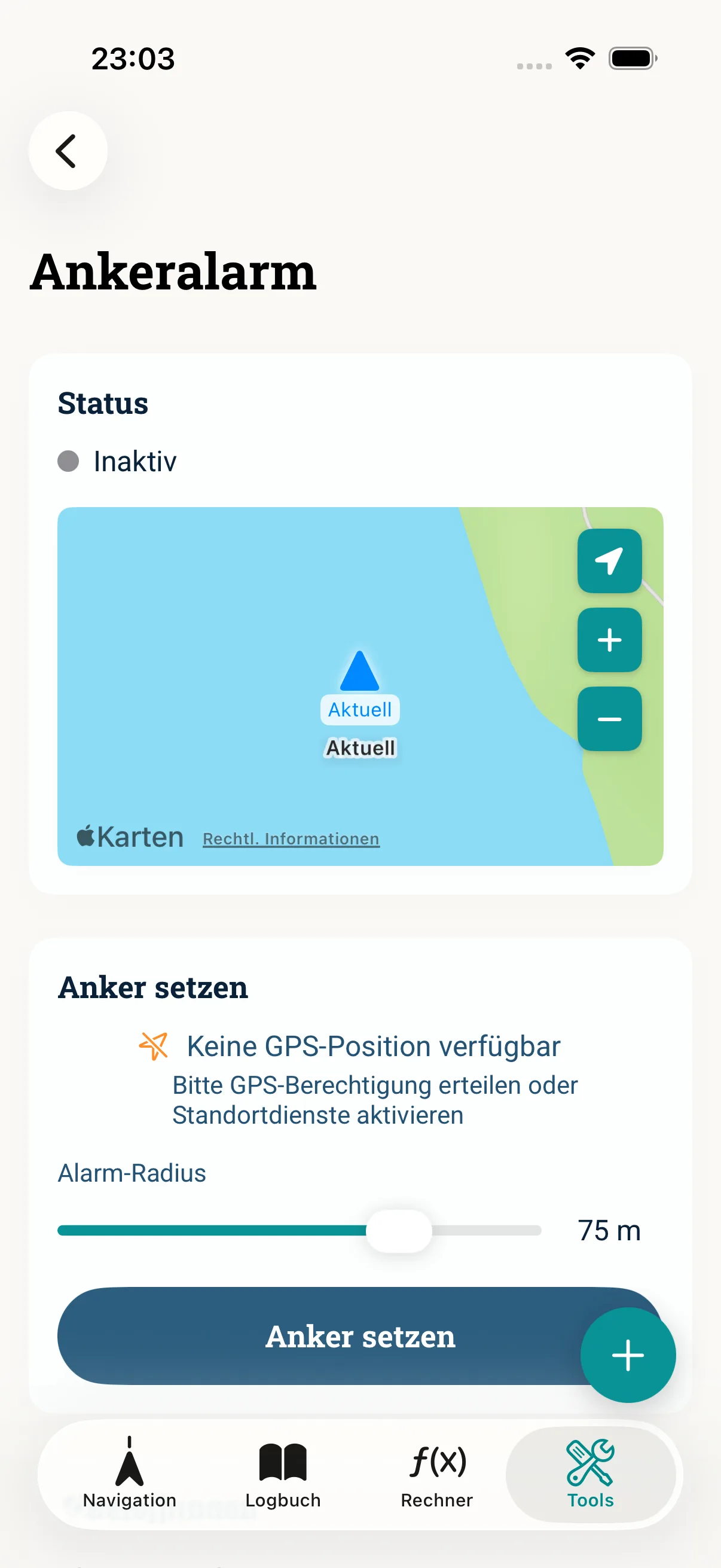 Ankeralarm