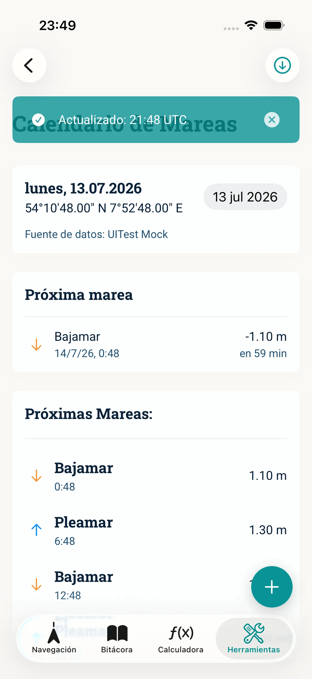 Mareas